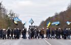 Акция протеста шахтеров во Львове