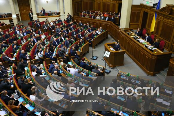 Внеочередное заседание Верховной рады Украины