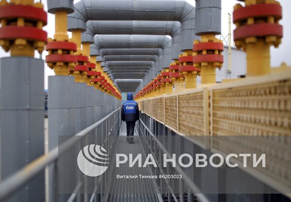 Компрессорные станции "Казачья" и "Русская" в Краснодарском крае