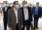 Руководитель Федерального агентства по печати и массовым коммуникациям РФ Михаил Сеславинский, председатель Российского исторического общества Сергей Нарышкин и заместитель руководителя Федерального агентства по печати и массовым коммуникациям Владимир Григорьев (слева направо) на ежегодном российском книжном фестивале на Красной площади. Книжный фестиваль "Красная площадь 2020" приурочен к Дню русского языка и дню рождения Александра Сергеевича Пушкина. Место: Россия, Москва. Автор: Екатерина Чеснокова/РИА Новости. Книжный фестиваль "Красная площадь". День первый