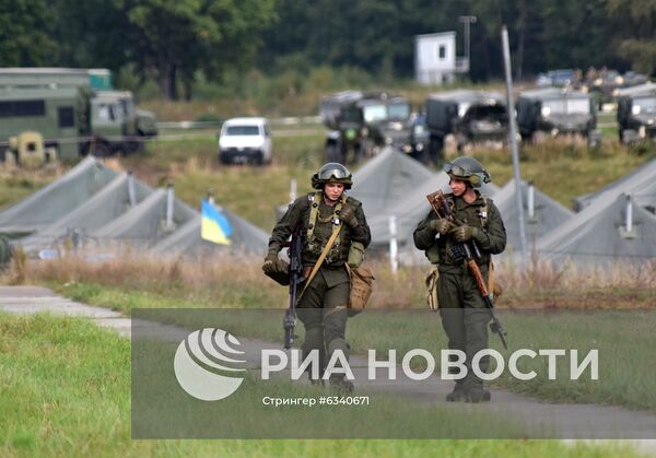 Учения Rapid Trident - 2020 на Украине
