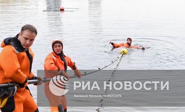 Подготовка водных спасателей к зиме