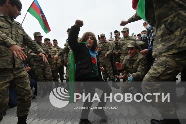 Празднования в Азербайджане по случаю возвращения Лачинского района