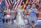 Съемки программы "Новогодний голубой огонек" на телеканале "Россия 1"