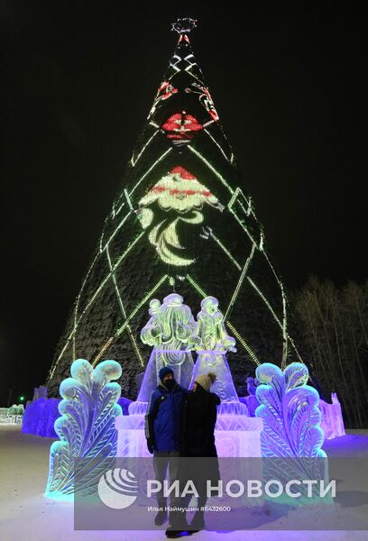 Новогодний Красноярск
