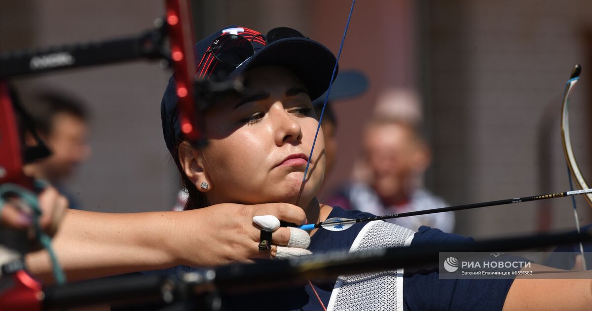 Елена Осипова стрельба из лука олимпиада