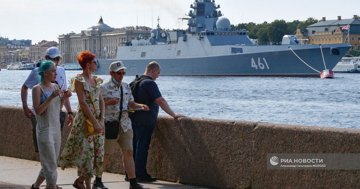 День вмф на неве