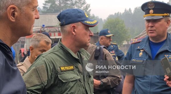 Природные пожары в Карелии