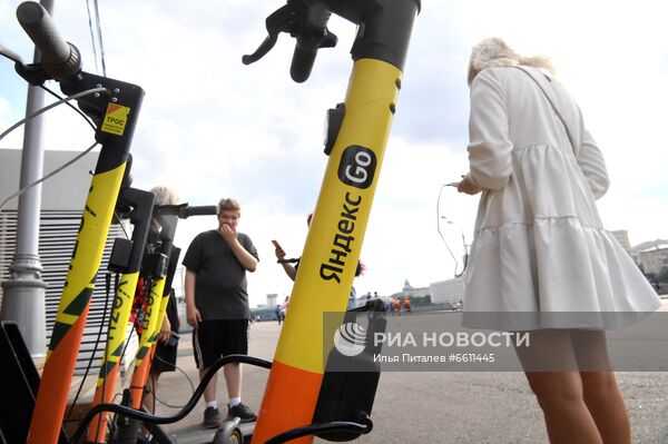 Яндекс Go  запустил сервис электросамокатов в Москве