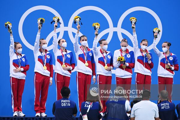 российские спортсмены на Олимпиаде