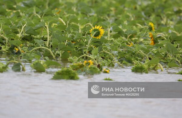 Затопления в Краснодарском крае