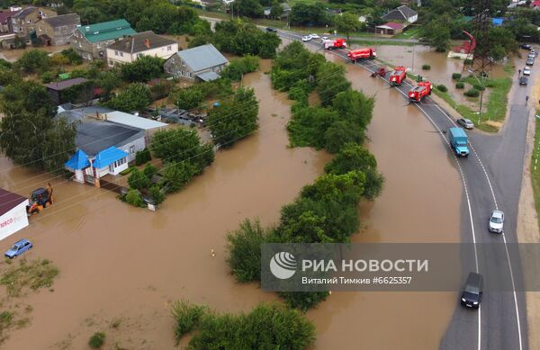 Затопления в Краснодарском крае