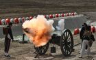 Участники реконструкции исторического сражения в рамках Международного военно-технического форума "Армия-2021" в парке "Патриот" в Севастополе. Место: Россия, Севастополь. Автор: Константин Михальчевский/РИА Новости. Форум "Армия-2021" в регионах России