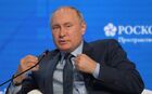 Президент РФ В. Путин принял участие в пленарном заседании форума "Российская энергетическая неделя"