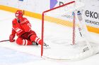 Игрок ХК "Спартак" Якуб Ержабек в матче регулярного чемпионата Континентальной хоккейной лиги между ХК "Спартак" (Россия, Москва) и ХК "Йокерит" (Финляндия, Хельсинки). Место: Россия, Москва. Автор: Павел Бедняков/РИА Новости. Хоккей. КХЛ. Матч "Спартак" - "Йокерит"