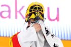 Вратарь ХК "Йокерит" Андерс Линдбек в матче регулярного чемпионата Континентальной хоккейной лиги между ХК "Спартак" (Россия, Москва) и ХК "Йокерит" (Финляндия, Хельсинки). Место: Россия, Москва. Автор: Павел Бедняков/РИА Новости. Хоккей. КХЛ. Матч "Спартак" - "Йокерит"