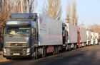 Колонна автомобилей гуманитарного конвоя МЧС России, которая доставила в ДНР более 92 тонн лекарственных препаратов и медицинских изделий. Этим конвоем из России в Донецк также доставлены 250 тыс. доз вакцины от коронавируса "Спутник Лайт". Место: Украина, Донецк. Автор: Сергей Аверин/РИА Новости. 104-й гуманитарный конвой МЧС России прибыл в Донецк