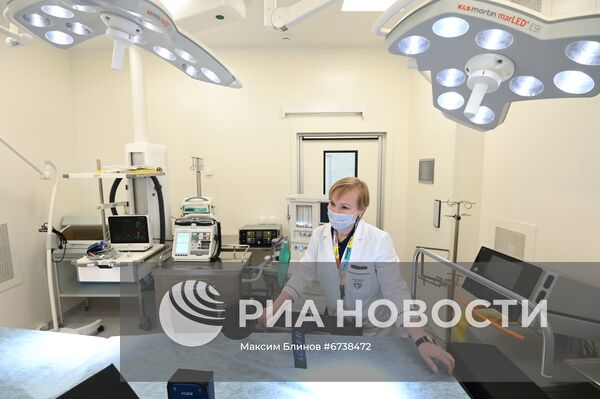 Мэр Москвы С. Собянин осмотрел новый корпус ГКБ №40 в Коммунарке