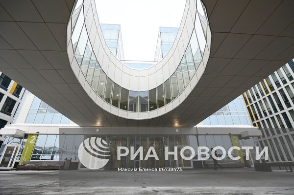 Мэр Москвы С. Собянин осмотрел новый корпус ГКБ №40 в Коммунарке