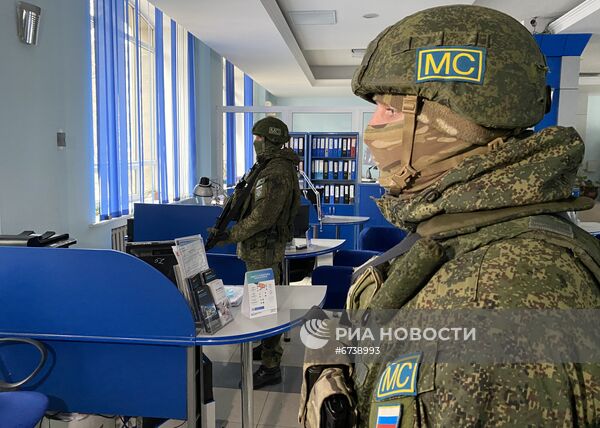  Работа миротворцев ОДКБ в Казахстане