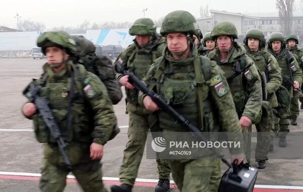 Вывод миротворческих сил ОДКБ из Казахстана