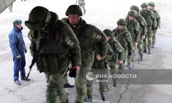 Вывод миротворческих сил ОДКБ из Казахстана