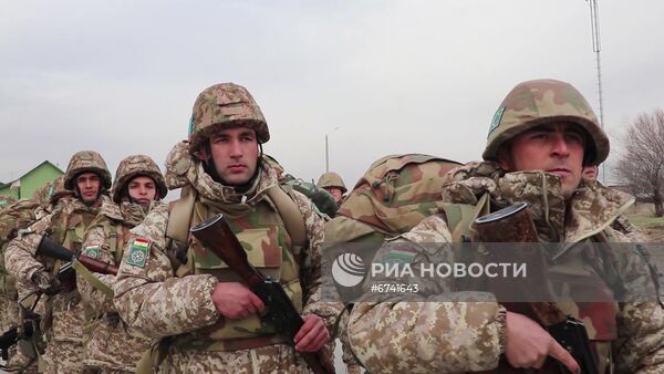 Возвращение миротворцев ОДКБ в Таджикистан