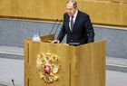 Глава МИД РФ С. Лавров выступил в Госдуме РФ