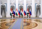 Переговоры президента РФ В. Путина с премьер-министром Венгрии В. Орбаном