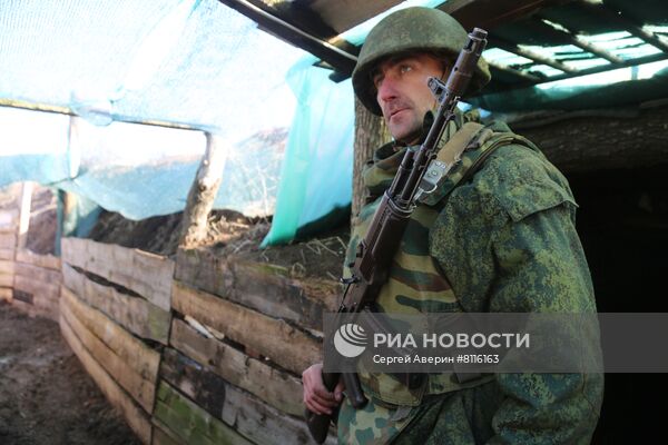 Ситуация на передовой в ДНР