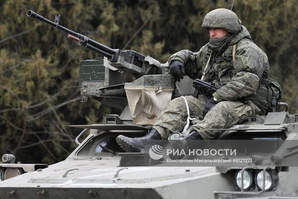 Ситуация на границе Крыма с Украиной