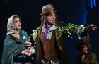 Екатерина Гревцева в роли Настеньки и Кирилл Шварценберг в роли месяца Апрель на прогоне музыкального спектакля "Подснежники для королевы" в Малом театре. Спектакль по мотивам чешской народной сказки "О двенадцати месяцах" в переводе Николая Лескова в переложении Б. Немцовой поставили режиссер и хореограф Анна Фекета и режиссёр - Константин Юдаев. Место: Россия, Москва. Автор: Владимир Федоренко/РИА Новости. Музыкальный спектакль "Подснежники для королевы"