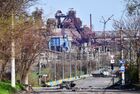 Завод "Азовсталь" в Мариуполе. Место: Донецкая народная республика, Мариуполь. Автор: Алексей Куденко. Повседневная жизнь в Мариуполе