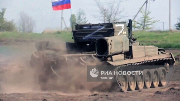Работа ремонтных подразделений ВС РФ в ходе проведения специальной военной операции