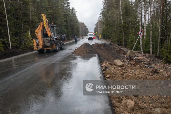 Паводок в Карелии