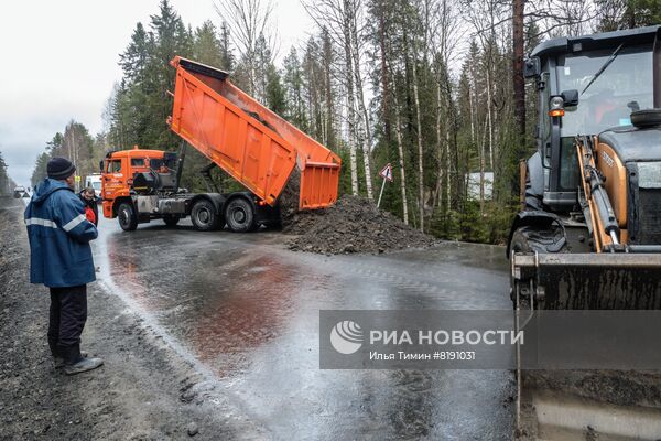 Паводок в Карелии