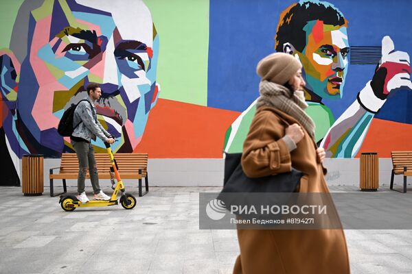 Остров Балчуг после работ по благоустройству