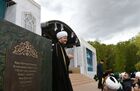 Закладка памятного камня в честь начала строительства Соборной мечети в Казани