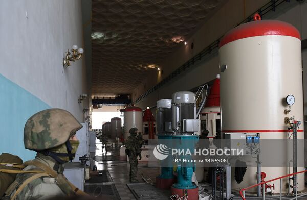 Каховская гидроэлектростанция в Херсонской области