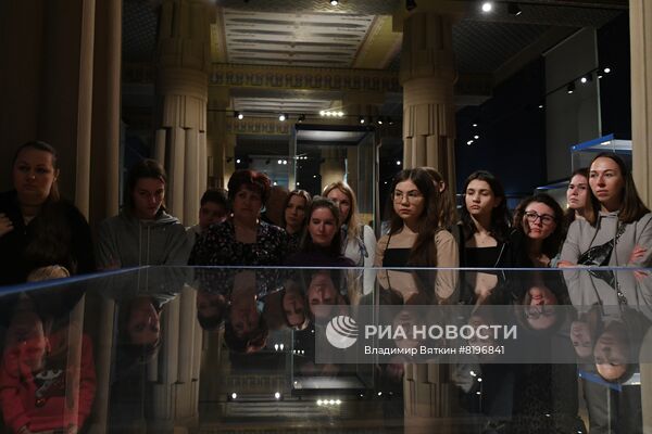 Ежегодная акция "Ночь в музее" в Москве