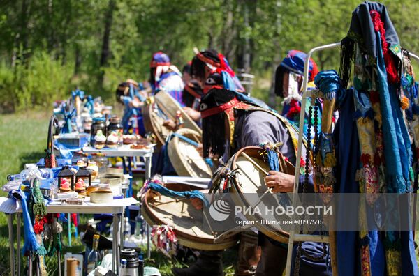 Праздник весны "Тайлган" в Иркутске