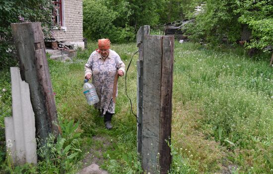 Села на освобожденной территории в Донецкой области