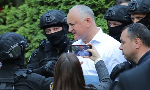 Экс-президент Молдавии И. Додон задержан