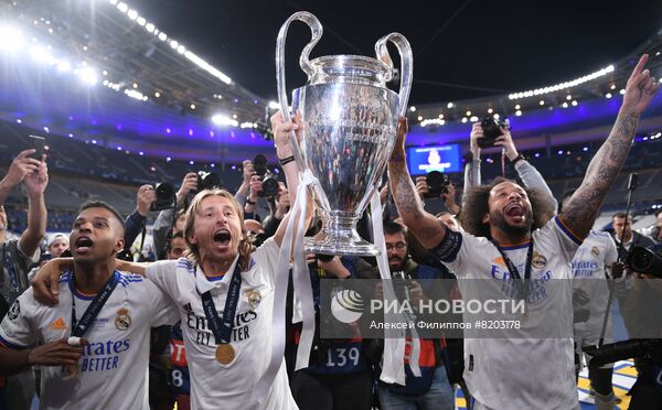 Футбол. Лига чемпионов. Финал. Матч "Ливерпуль" - "Реал"