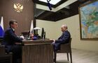 Интервью президента РФ В. Путина телеканалу "Россия"