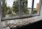 Последствия обстрела в Донецке