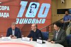 Профессор кафедры социальной философии и философии истории философского факультета МГУ им. М.В. Ломоносова Андрей Ашкеров, политолог Александр Рудаков, сокоординатор Зиновьевского клуба, член Оргкомитета конкурса, директор Института ЕАЭС Владимир Лепехин (справа налево) на заседании Зиновьевского клуба на тему: "Почему Россия права. Нюрнберг-2 против спонсора зла коллективного Запада" в Международном мультимедийном пресс-центре медиагруппы "Россия сегодня" в Москве. Место: Россия, Москва. Автор: Владимир Трефилов/РИА Новости. Заседание Зиновьевского клуба