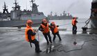 Возвращение отряда кораблей ТОФ во Владивосток