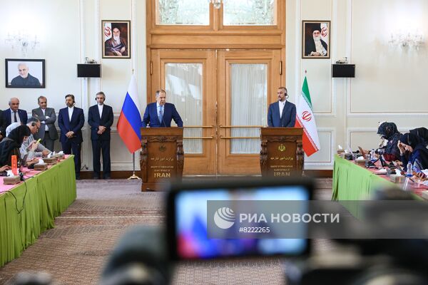 Визит главы МИД РФ С. Лаврова в Иран