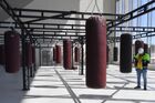Подготовка к открытию центра самбо и бокса в "Лужниках"